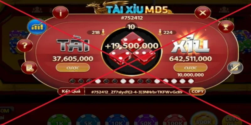 Dấu hiệu tài xỉu bị can thiệp qua giao dịch