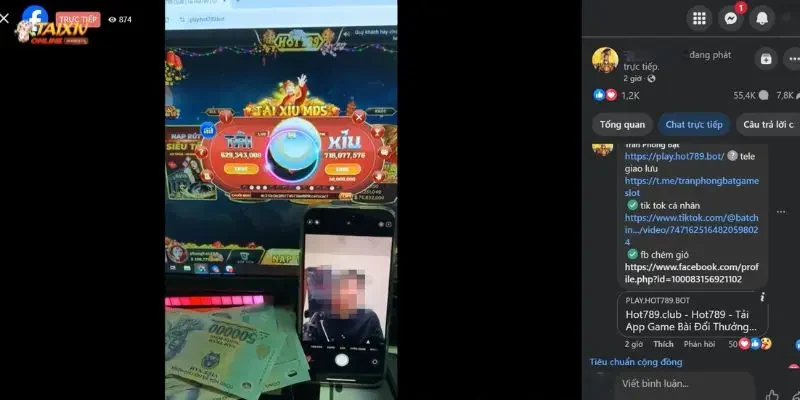 Nhân vật linh hồn của phòng live