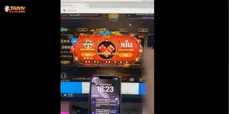 Luật chơi tài xỉu livestream