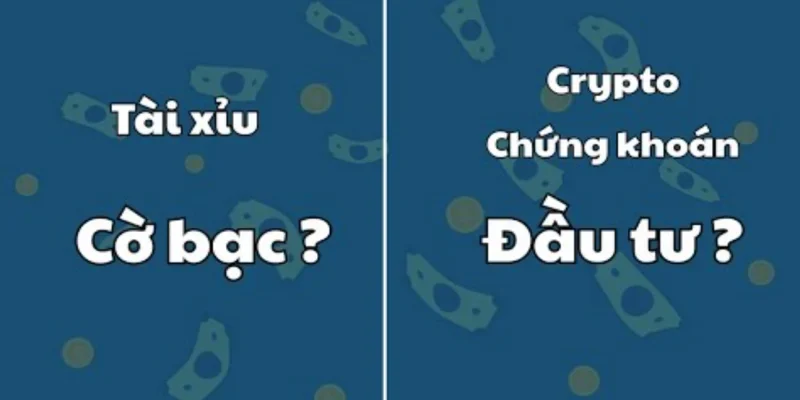 So sánh mức độ rủi ro giữa tài xỉu và đầu tư Crypto 