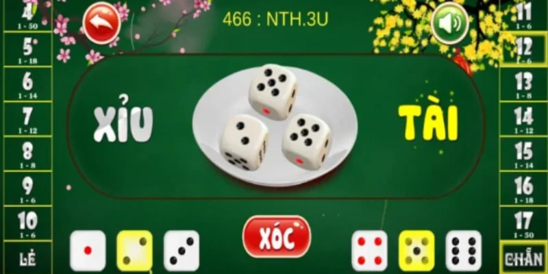 Tổ hợp xác suất trong tài xỉu online từ 3 đến 18 điểm